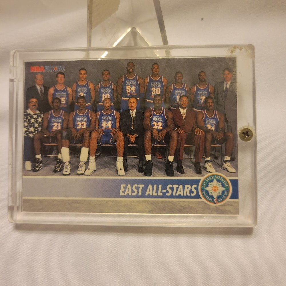 1994 Skybox East All Star USA Team List #237 Pippen, O'neal and Ewing